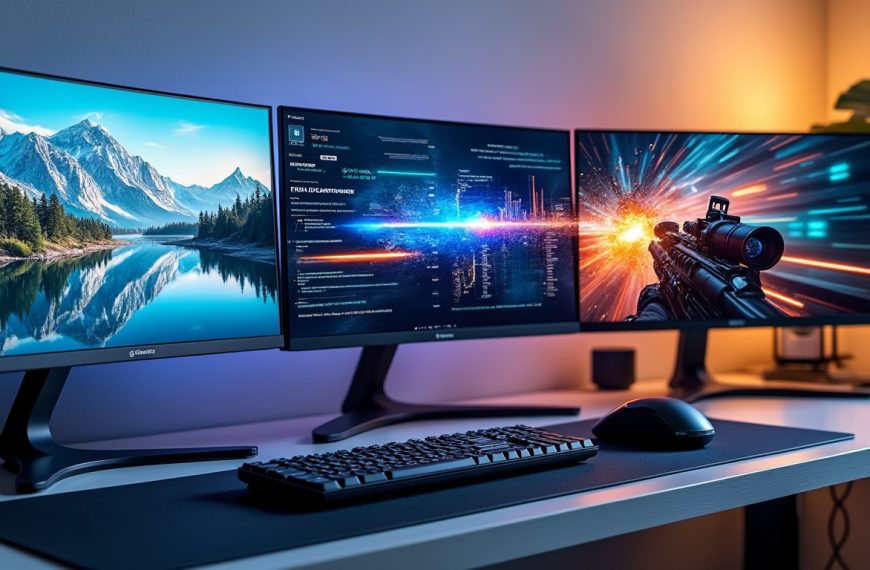 découvrez les dernières innovations des écrans pc, explorant les taux de rafraîchissement élevés et les résolutions avancées qui améliorent votre expérience visuelle. plongez dans l'univers des technologies d'affichage et trouvez l'écran idéal pour vos besoins.
