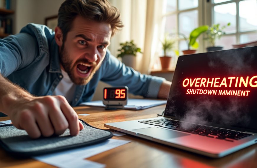 découvrez les meilleures solutions à adopter en cas de surchauffe de votre ordinateur portable. apprenez à identifier les causes de la surchauffe, à prévenir les dommages et à prolonger la durée de vie de votre appareil. suivez nos conseils pratiques pour maintenir une performance optimale.